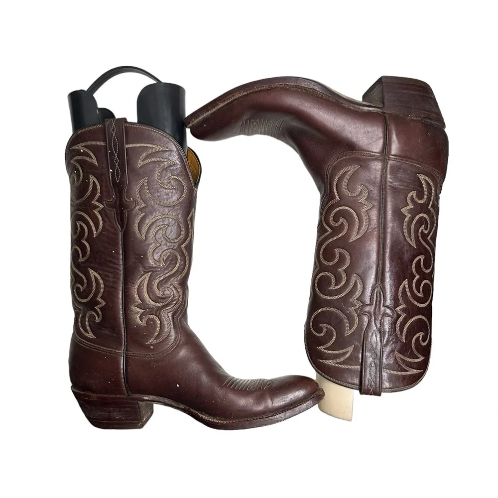 Lucchese men boots size 10B